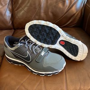 Men’s Nike Air Max TR 1+ Low Cool Grey/Obsidian-White Size 12